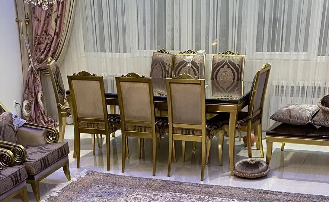 مبل نیم ست و میز غذاخوری|مبلمان خانگی و میز عسلی|تبریز, |دیوار