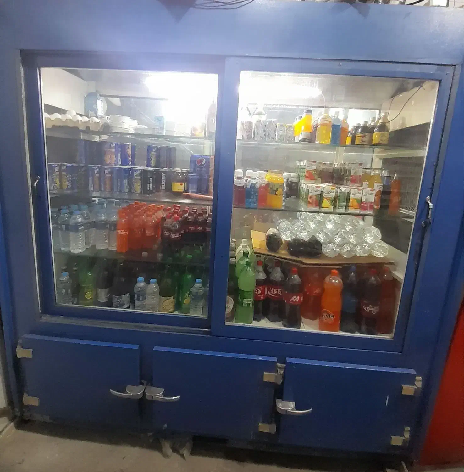 یخچال فروشگاهی سالم بدون ضرب درب کشوری|فروشگاه و مغازه|اسدآباد, |دیوار