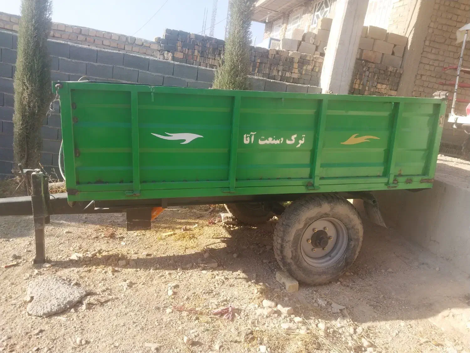 تریلی ۲ چرخ لبه بلند|خودرو سنگین|کامفیروز, |دیوار