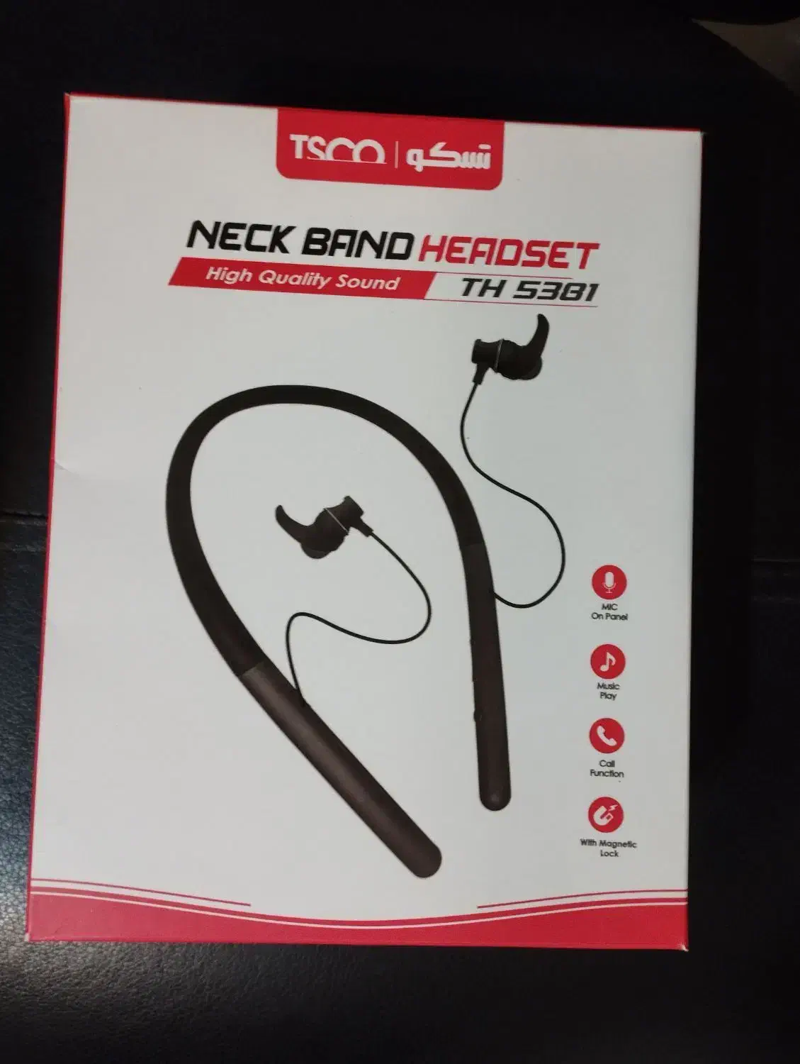 هندزفری گردنی تسکو مدل TH5381|پخش‌کننده همراه|رشت, گلسار|دیوار