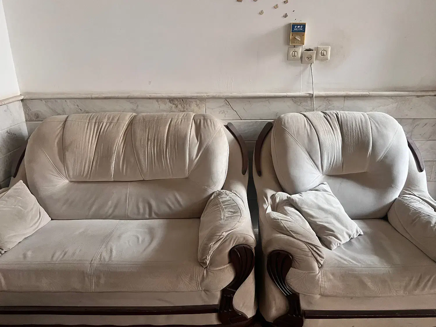 مبل راحتی ۷ نفره|مبلمان خانگی و میز عسلی|قم, دورشهر|دیوار