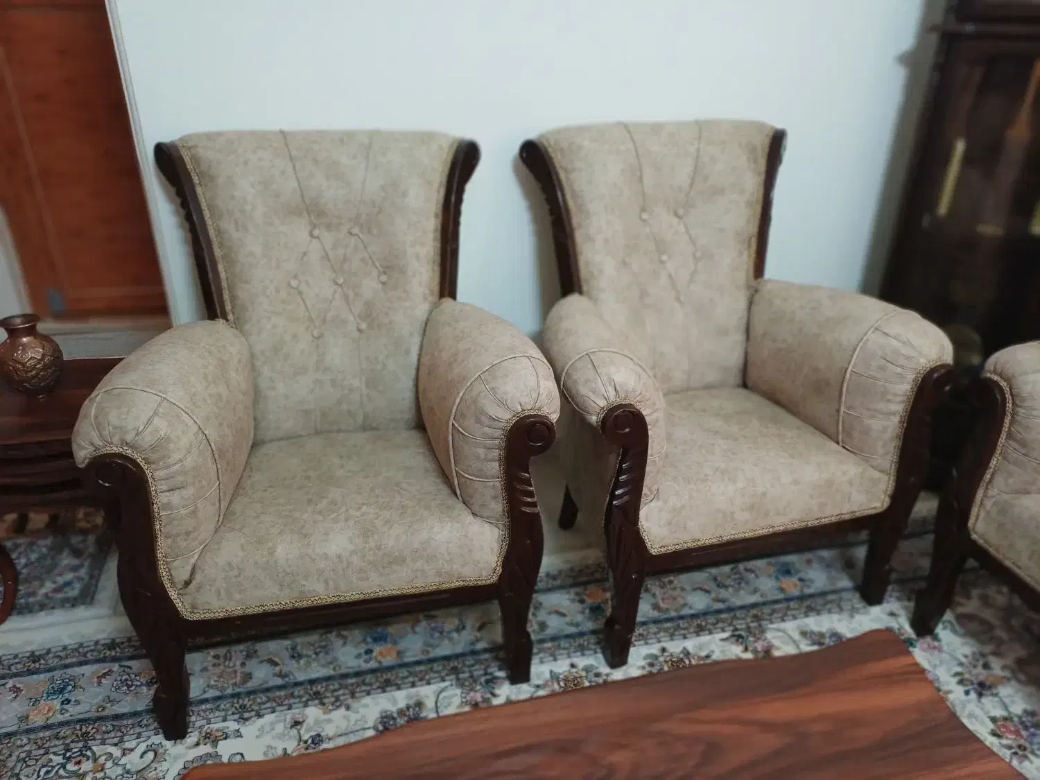 مبل|مبلمان خانگی و میز عسلی|سمنان, |دیوار