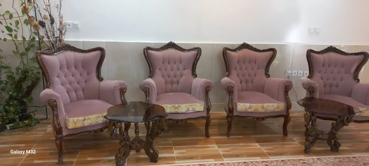 مبل استیل کلاسیک|مبلمان خانگی و میز عسلی|خمینیشهر, |دیوار