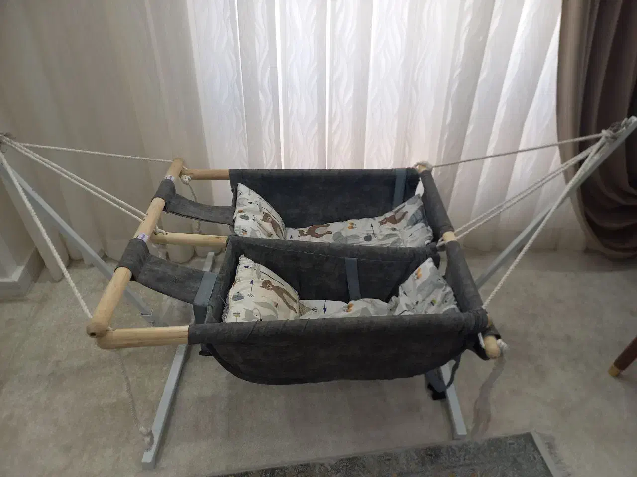 گهواره دوقلو|تخت و سرویس خواب|تاکستان, |دیوار