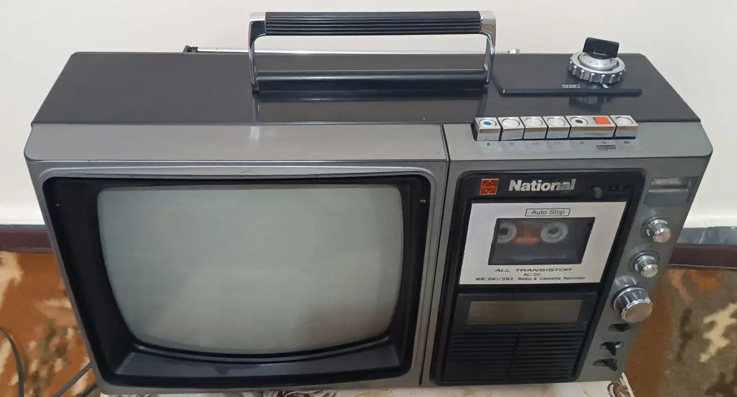 تلویزیون و ضبط نوستالژی national اصل ـ کلکسیونی|تلویزیون و پروژکتور|تبریز, |دیوار