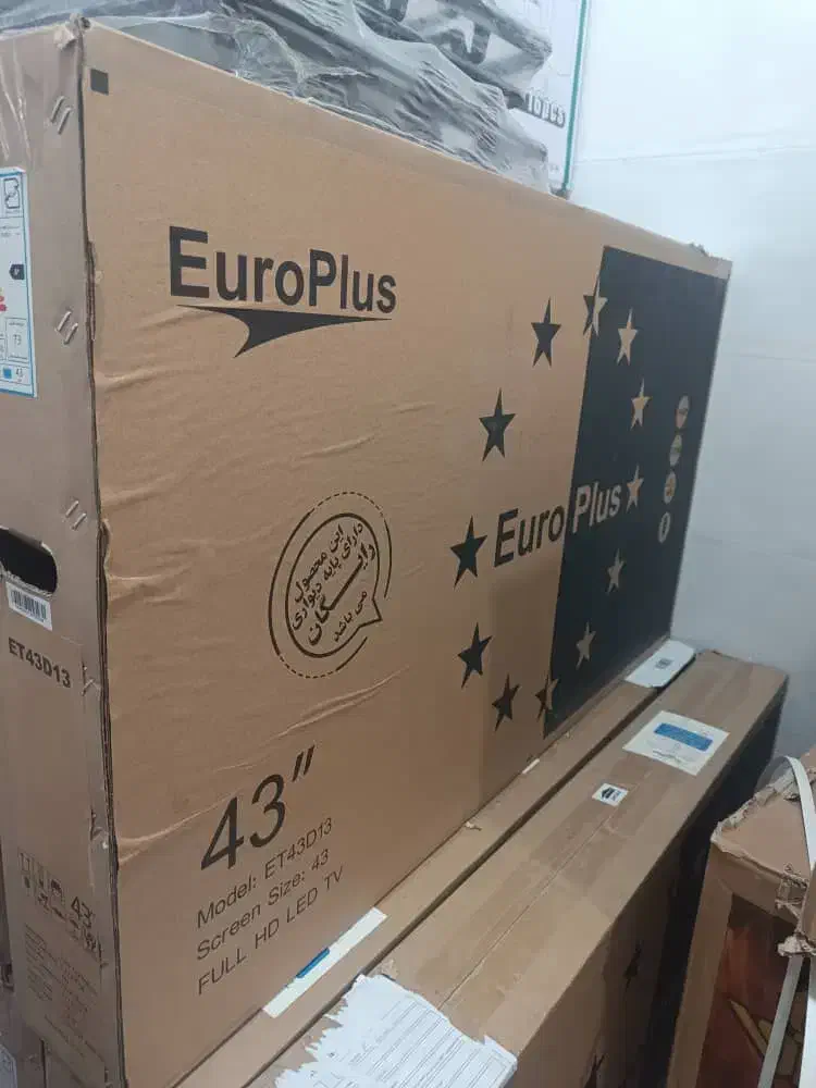 3عدد تلوزیون43اینچ مدل یورو پلاس و 1عدد 50اینچ|تلویزیون و پروژکتور|دهدشت, |دیوار