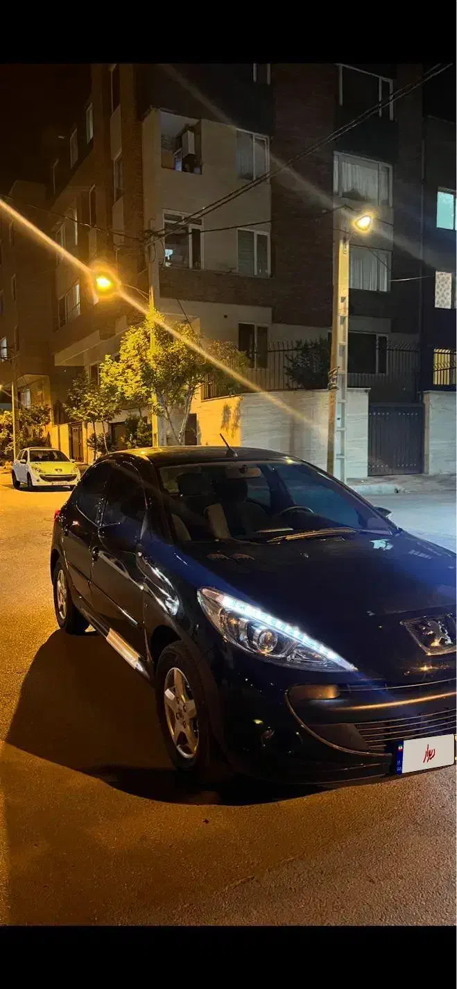 ۲۰۷ مشکی ۹۹ بیرنگ فرمان برقی|خودرو سواری و وانت|قزوین, |دیوار