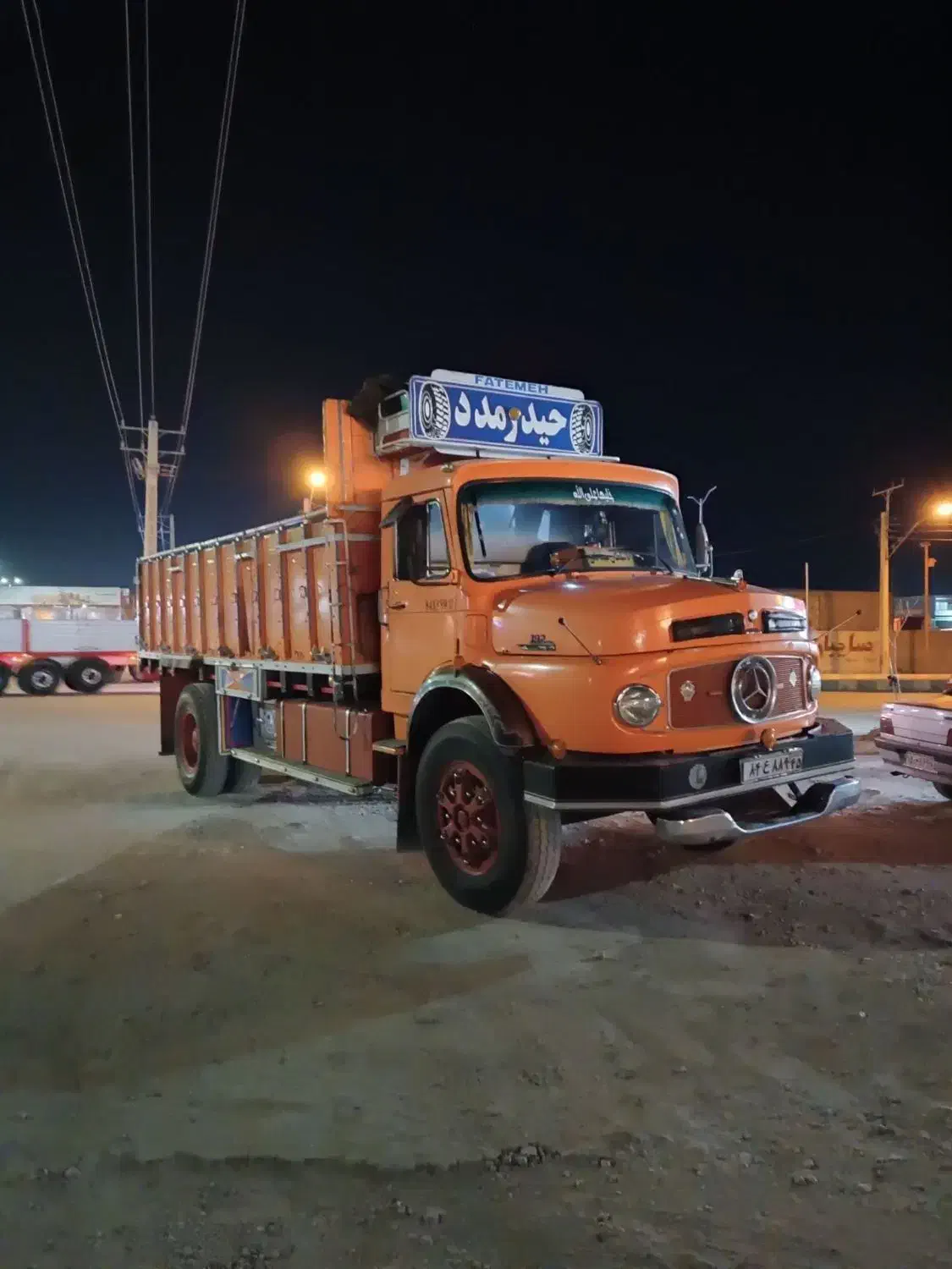 بنز تک باری|خودرو سنگین|رابر, |دیوار