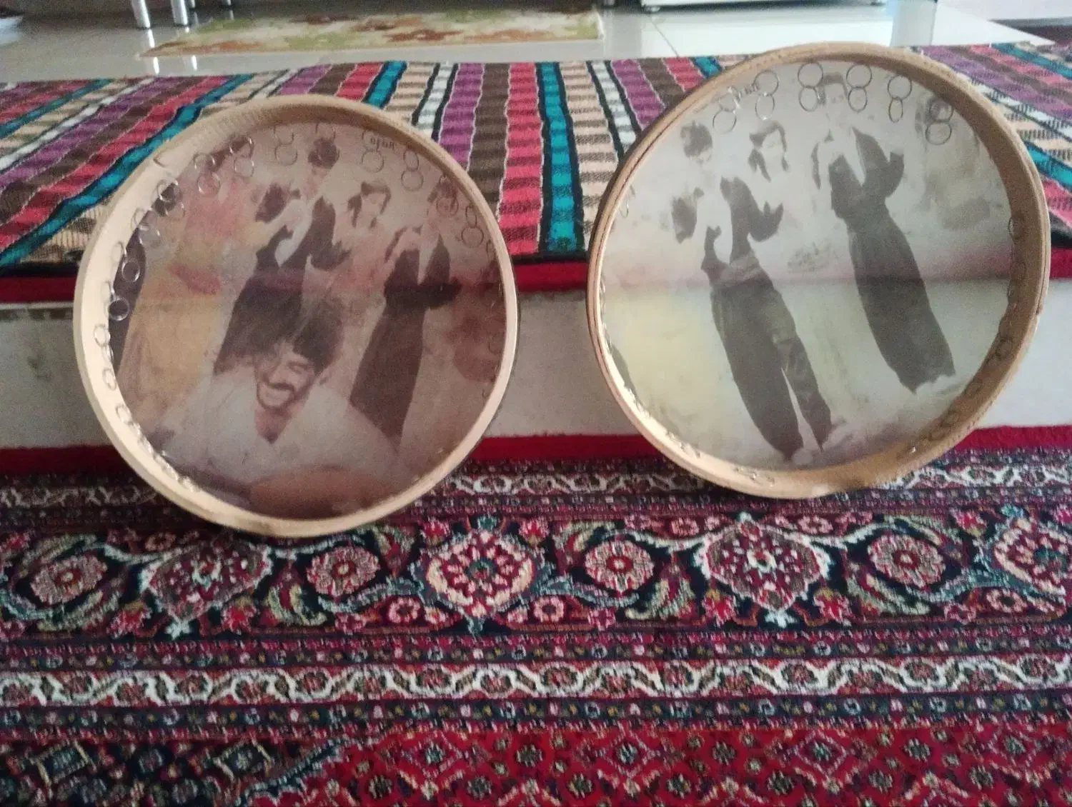 دف بچگانه سالم|سازهای سنتی|دهگلان, |دیوار