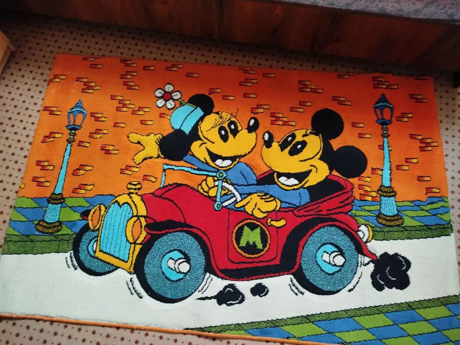 قالیچه کودک|فرش|اصفهان, جلالیه|دیوار