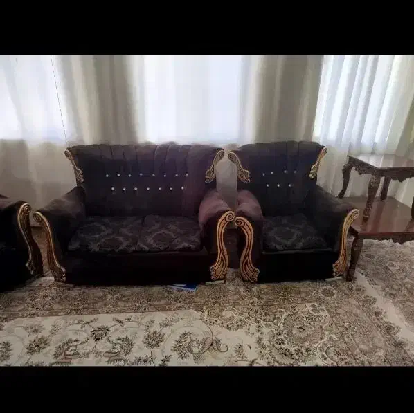 مبل 7 نفره|مبلمان خانگی و میز عسلی|شاهین‌شهر, خانه کارگر|دیوار