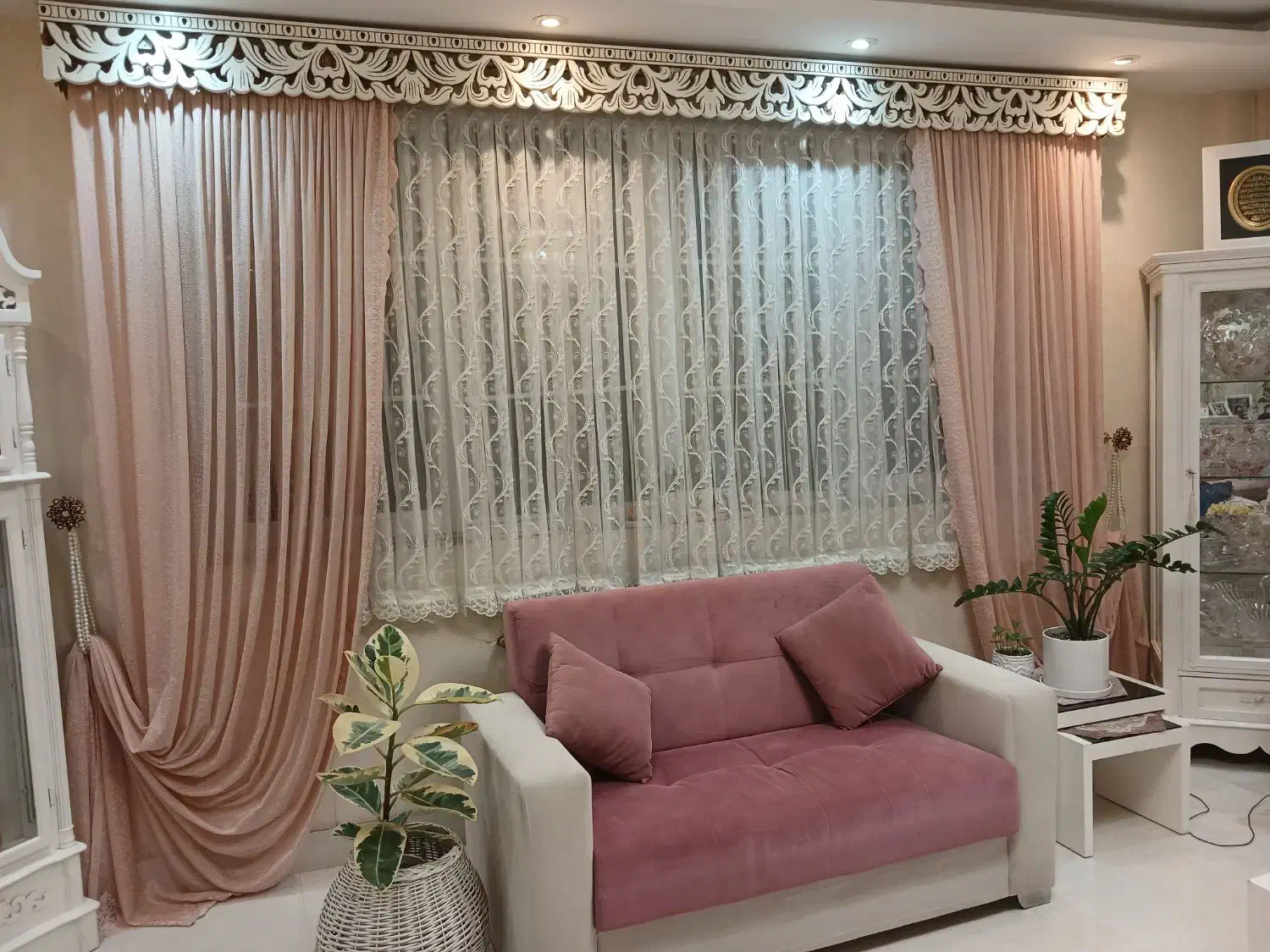 پرده ،والان،کتیبه|پرده، رانر، رومیزی|بندر انزلی, جهانگانی|دیوار