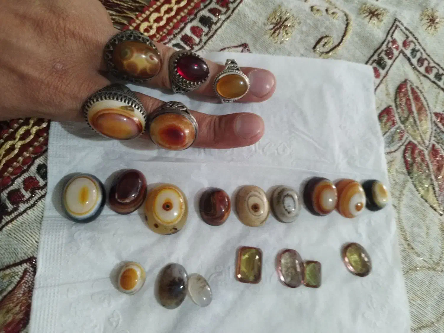 فروش انگشتر نقره|جواهرات|خرم‌آباد, |دیوار