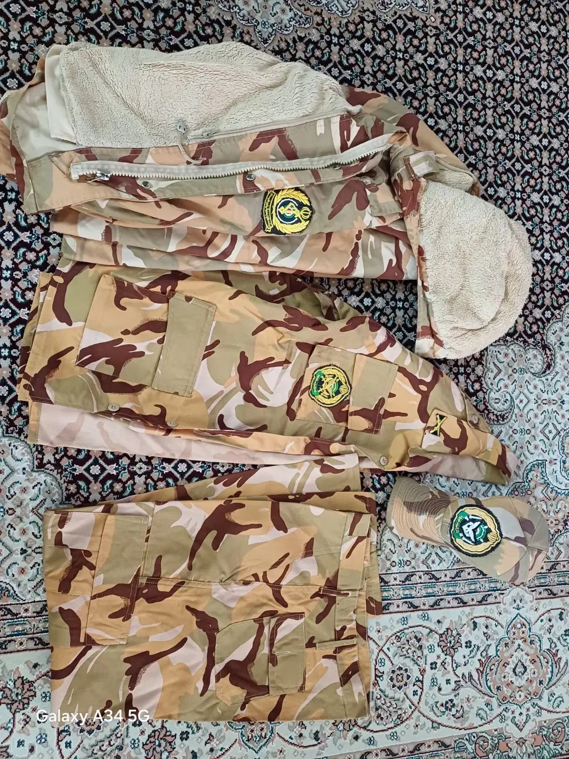 کاپشن سربازی ولباس فرم ارتش|لباس|تهران, علی‌آباد|دیوار