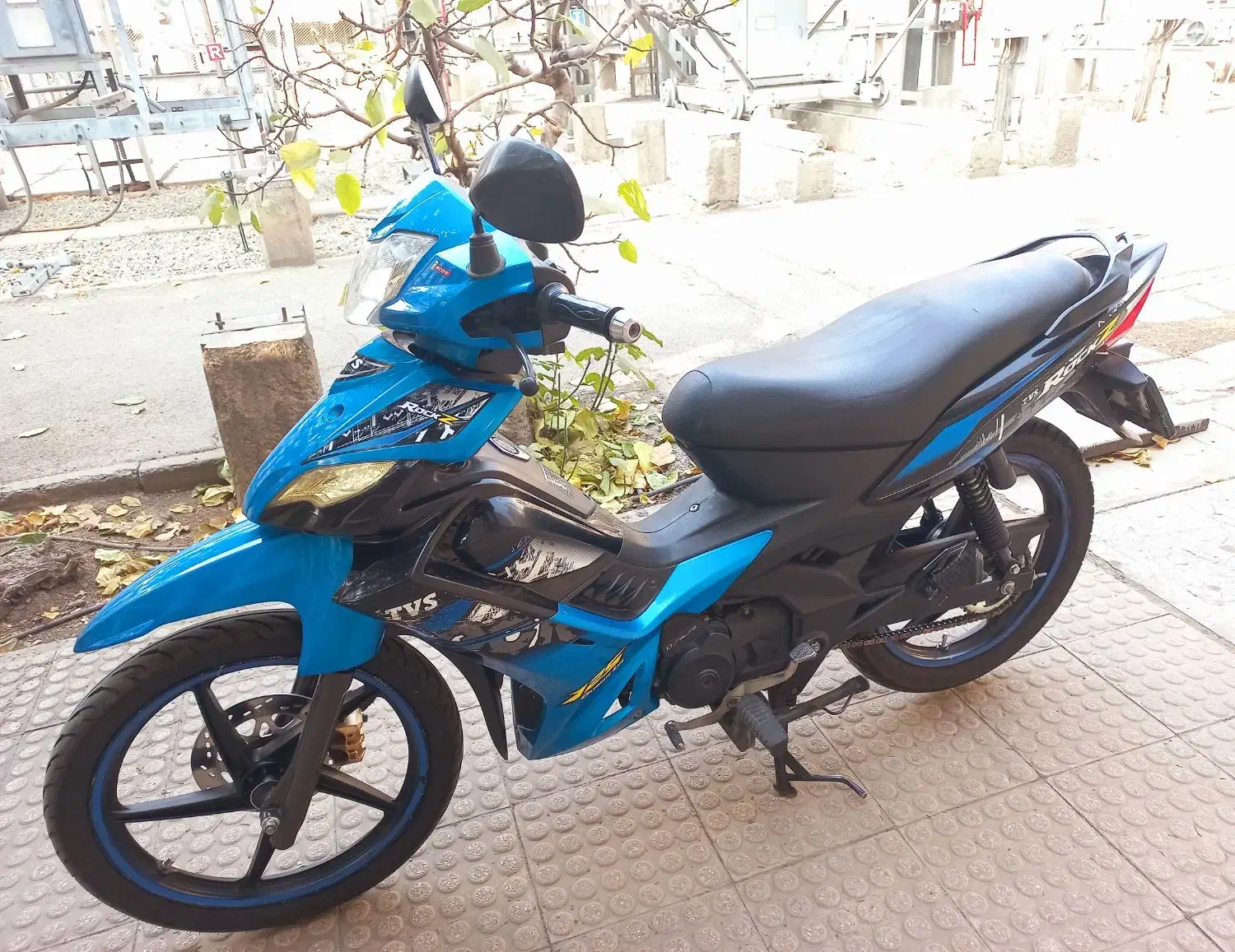 Tvs Rokz|موتورسیکلت|تهران, باغ خزانه|دیوار