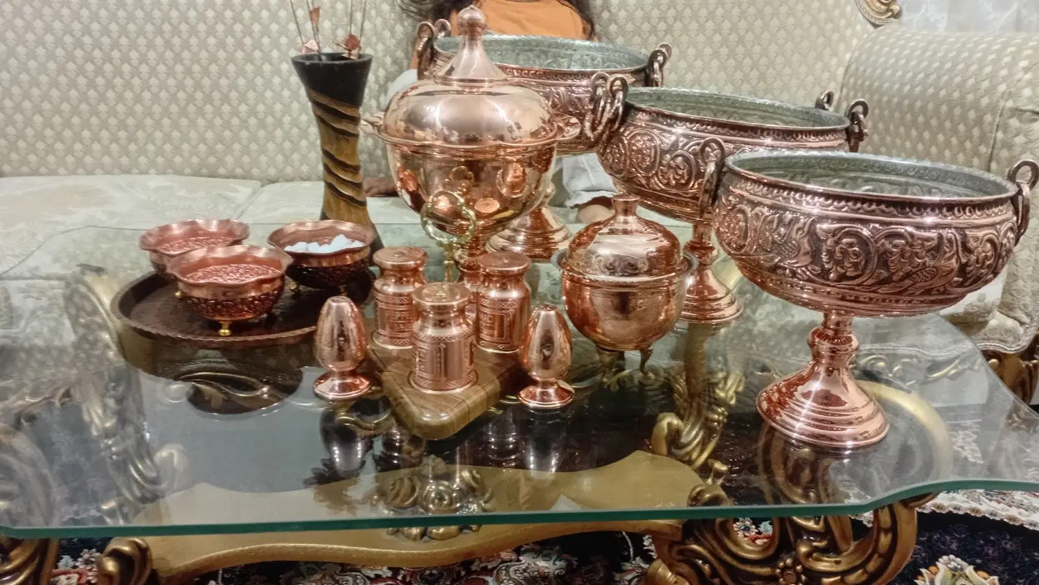 مسی|ظروف سرو و پذیرایی|فرمهین, |دیوار