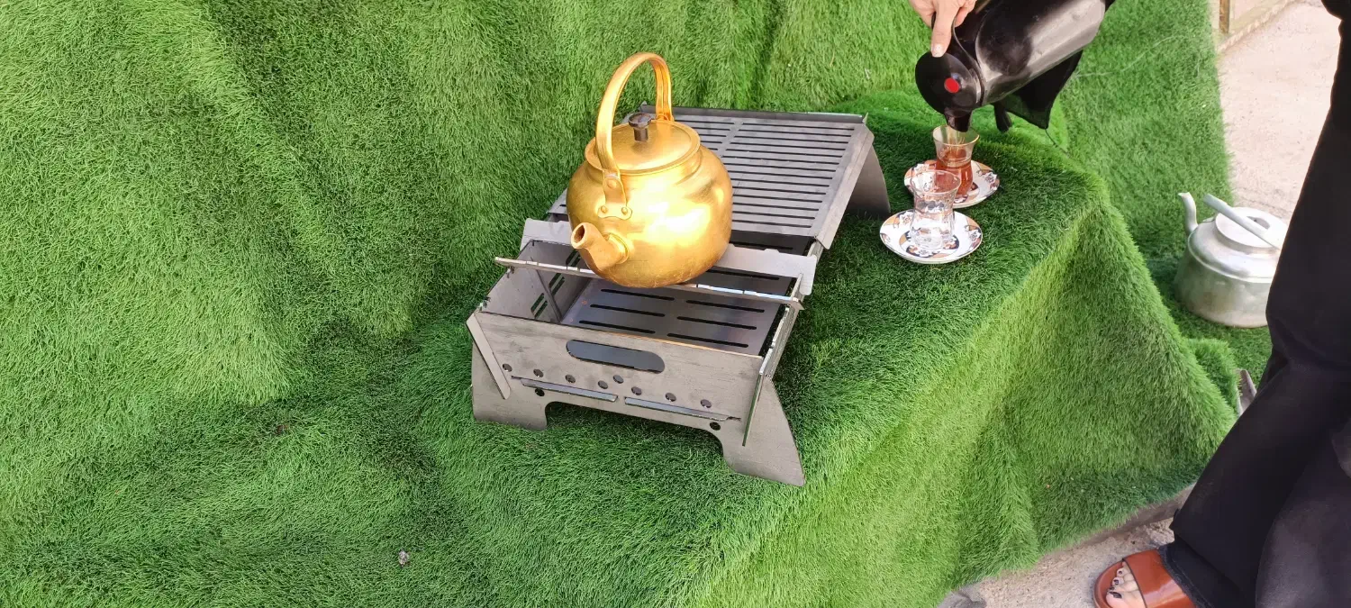 منقل ورق ۳ میل جمع شو|اجاق گاز و لوازم برقی پختوپز|میانه, |دیوار