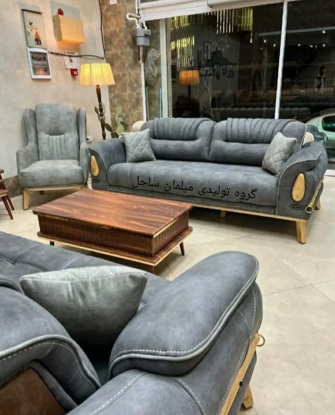 مبل راحتی اشکی ۸نفره مکانیزم طرح ماراش آماده تحویل|مبلمان خانگی و میز عسلی|نظرآباد, رسالت|دیوار