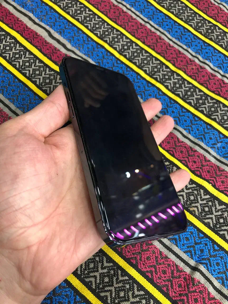 آیفون ۱۲ پرو مکس ۱۲۸ تک سیم|موبایل|تهران, سنگلج (شاپور)|دیوار