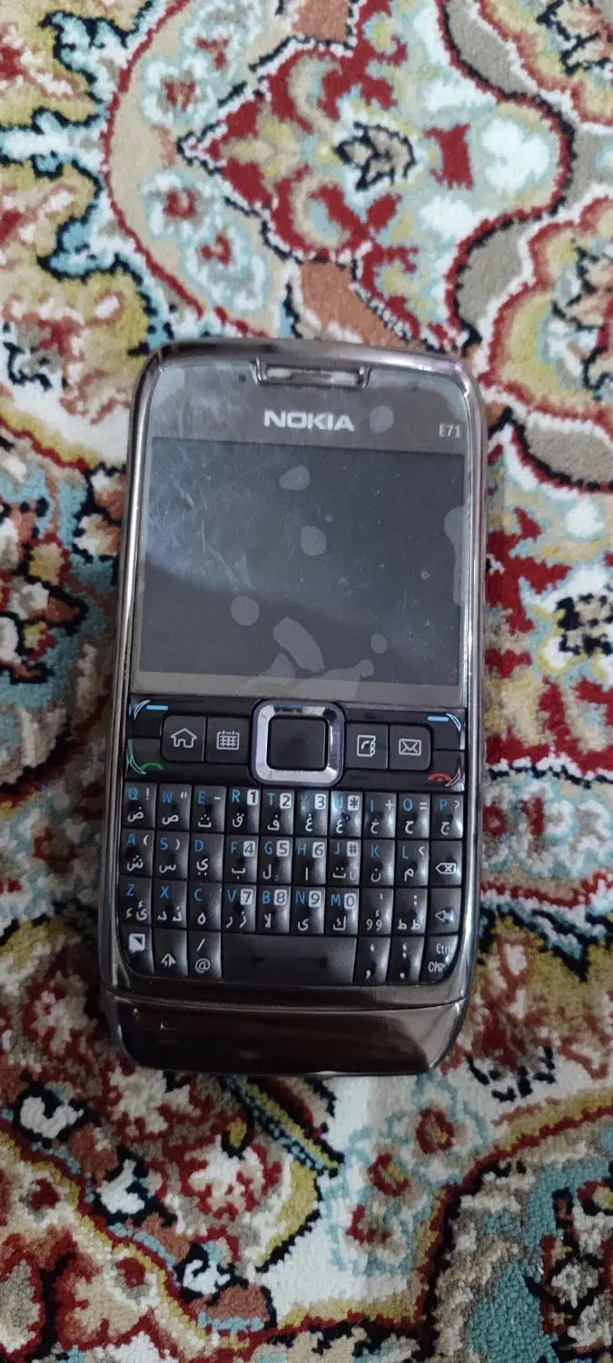 گوشی نوکیا e71 خاموش فاقد وسایل|موبایل|تهران, بهداشت|دیوار