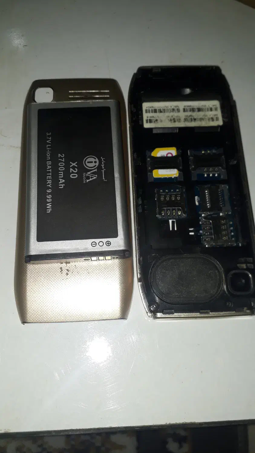 گوشی برنداوا ۴سیم کارت،رم خور|موبایل|فردیس, شهرک ارم|دیوار