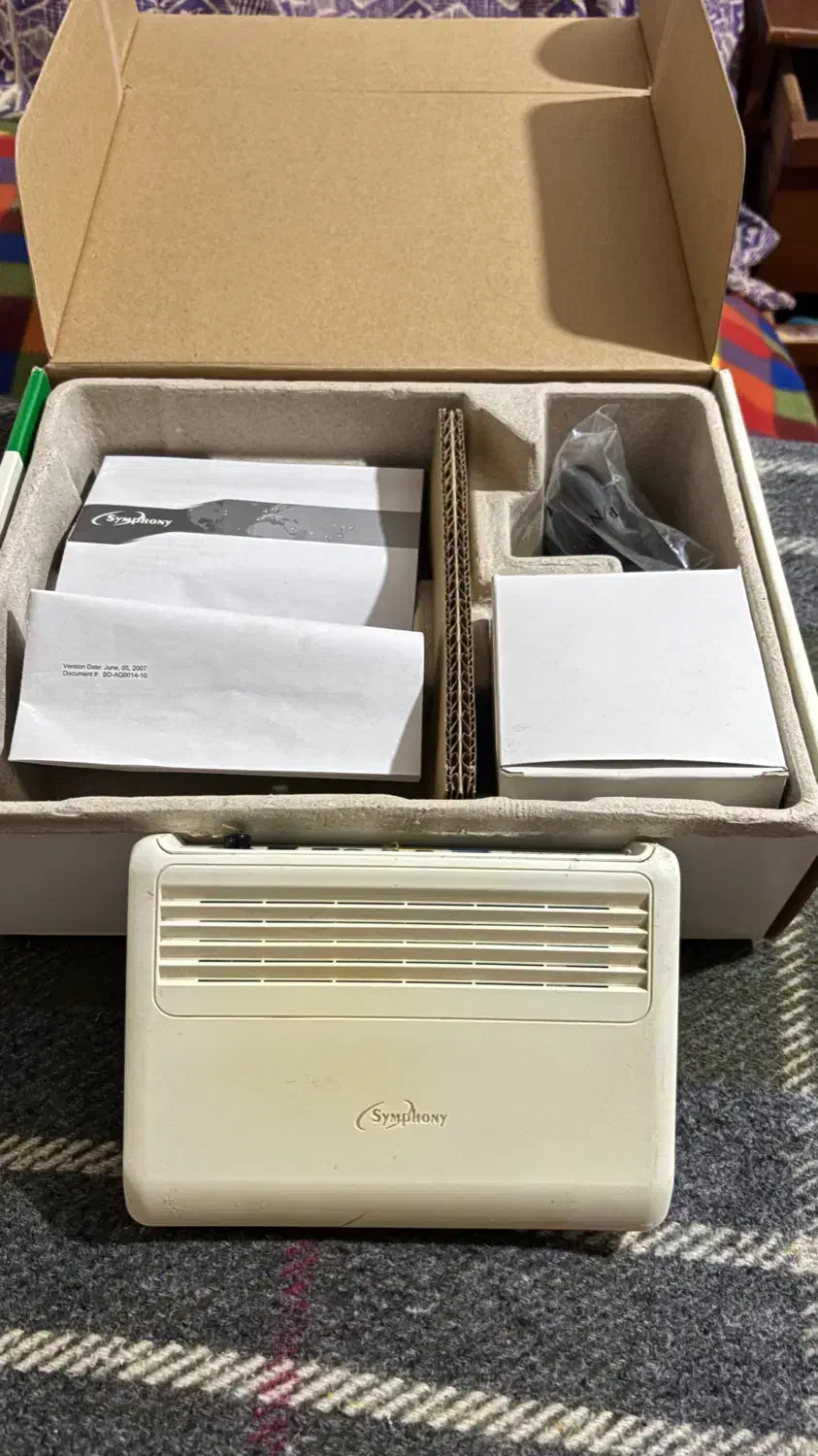 مودم adsl2+ برند symphony|مودم و تجهیزات شبکه|قزوین, |دیوار