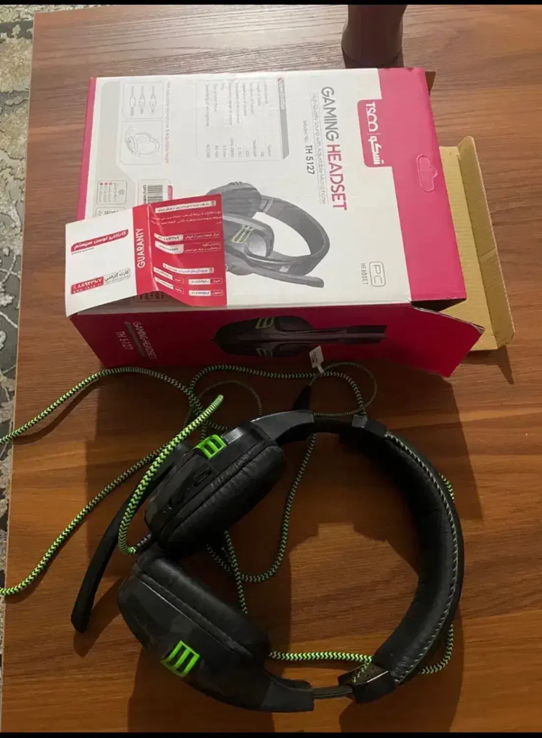 هدست کاملا نو تسکو|قطعات و لوازم جانبی رایانه|تبریز, |دیوار