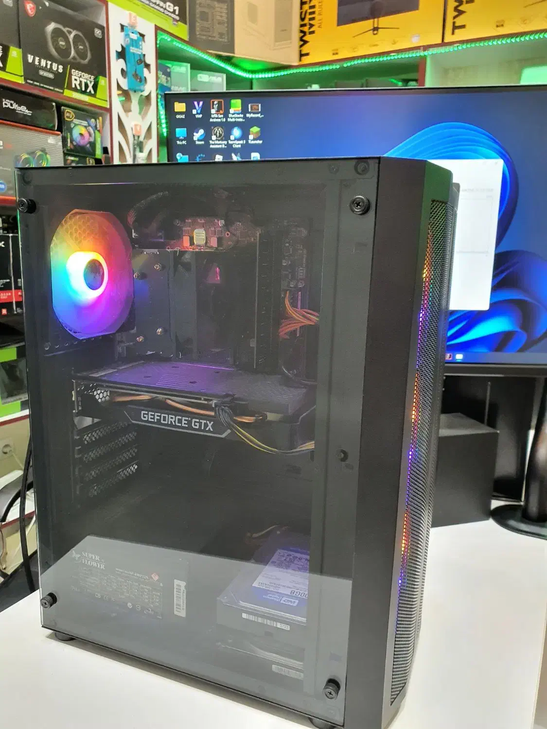 کامپیوتر گیمینگ با گرافیک انویدیا|رایانه رومیزی|ملایر, |دیوار