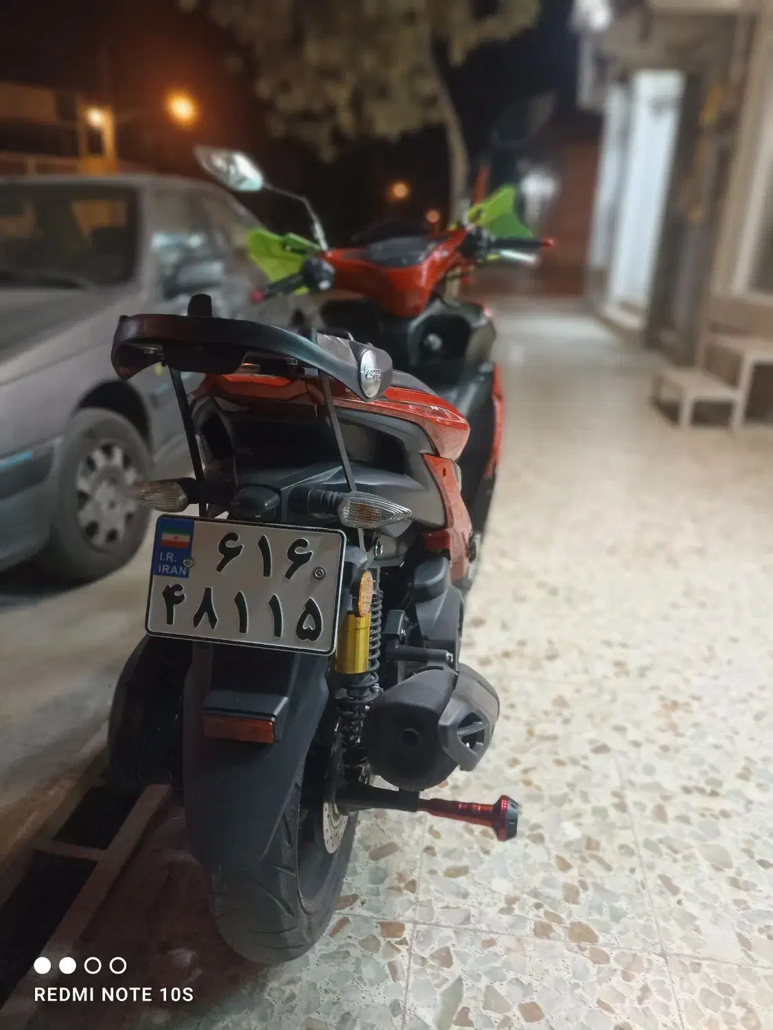 ایروکس هانی ۱۸۰ جفت دیسک هوا خنک|موتورسیکلت|قم, قلعه کامکار|دیوار