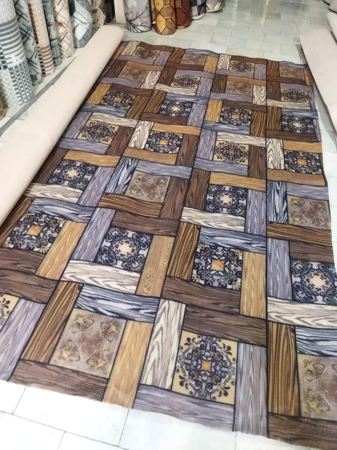 موکت های طرح دار|موکت|مشهد, توس (بلوار توس)|دیوار