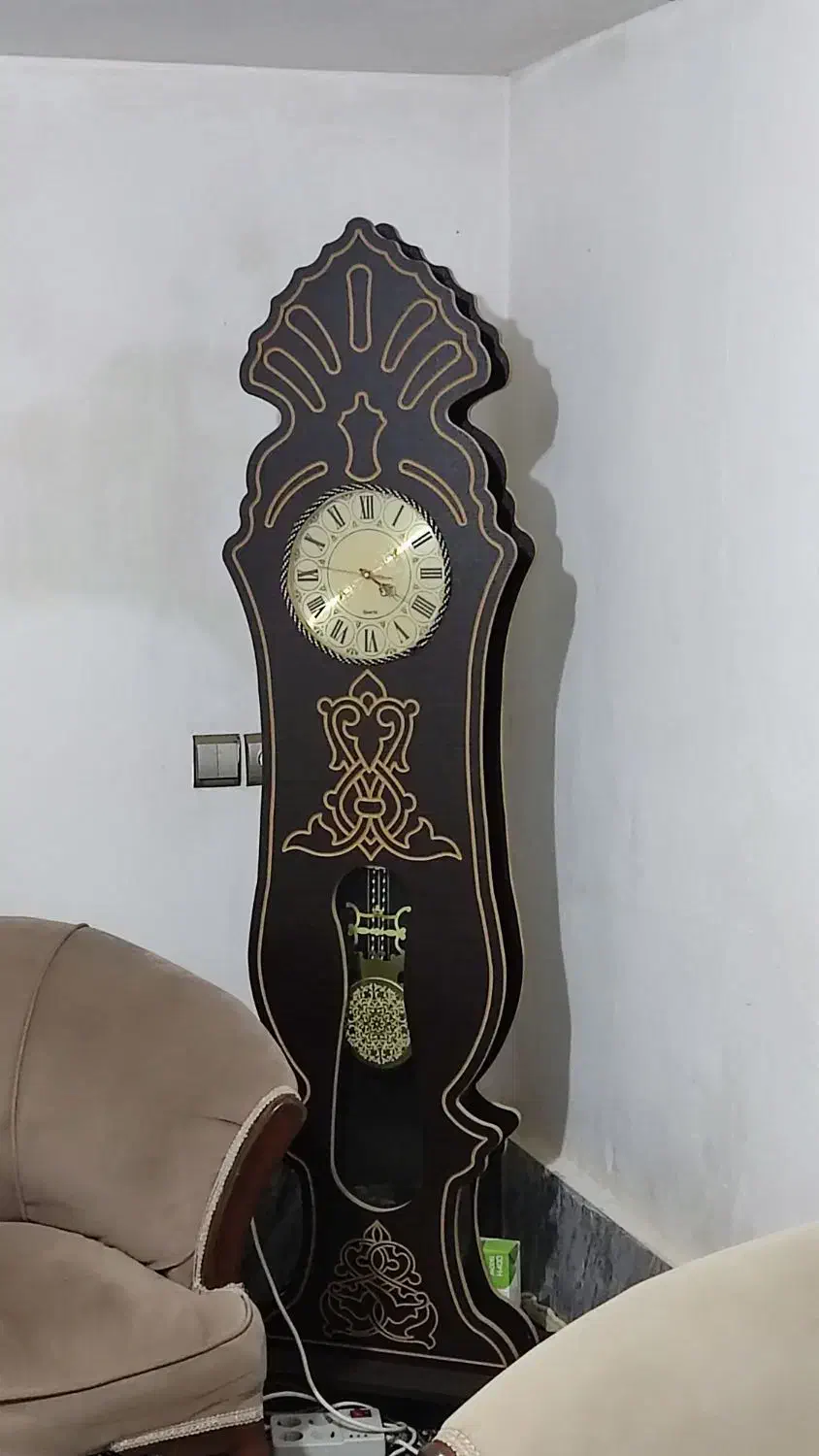فروش ساعت ایستاده چوب گردو|ساعت دیواری و تزئینی|خرمآباد, |دیوار