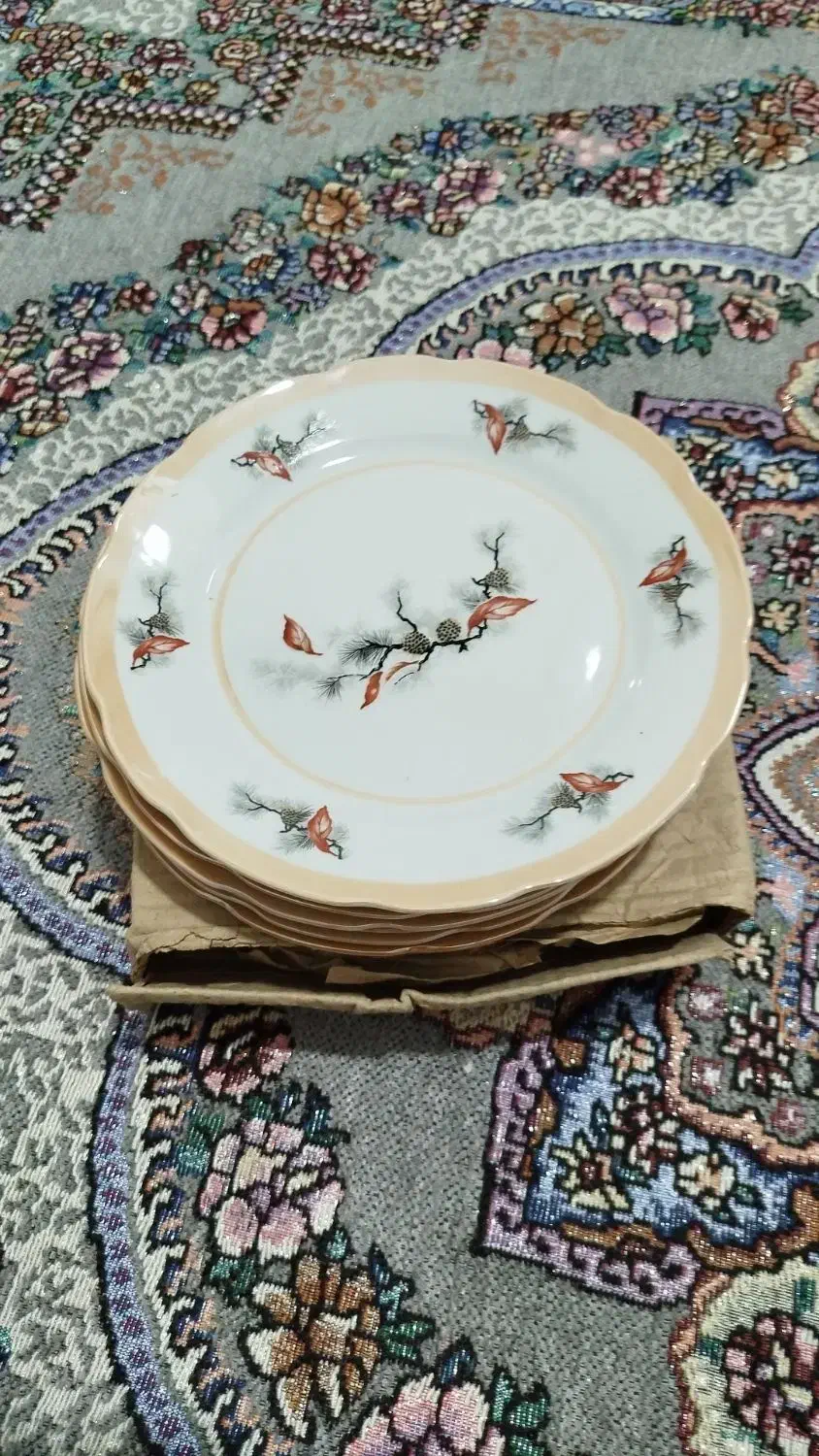 چینی 12 نفره|ظروف سرو و پذیرایی|ثلاث باباجانی, |دیوار