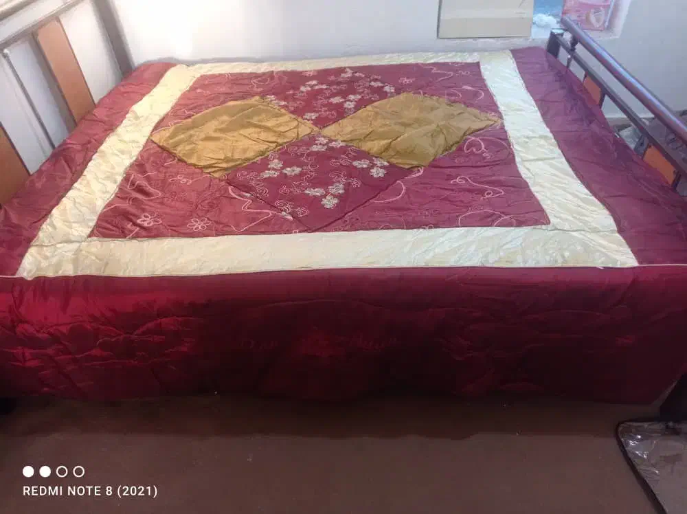 تخت خواب با تشک ورو تختی نو|تخت و سرویس خواب|یاسوج, |دیوار