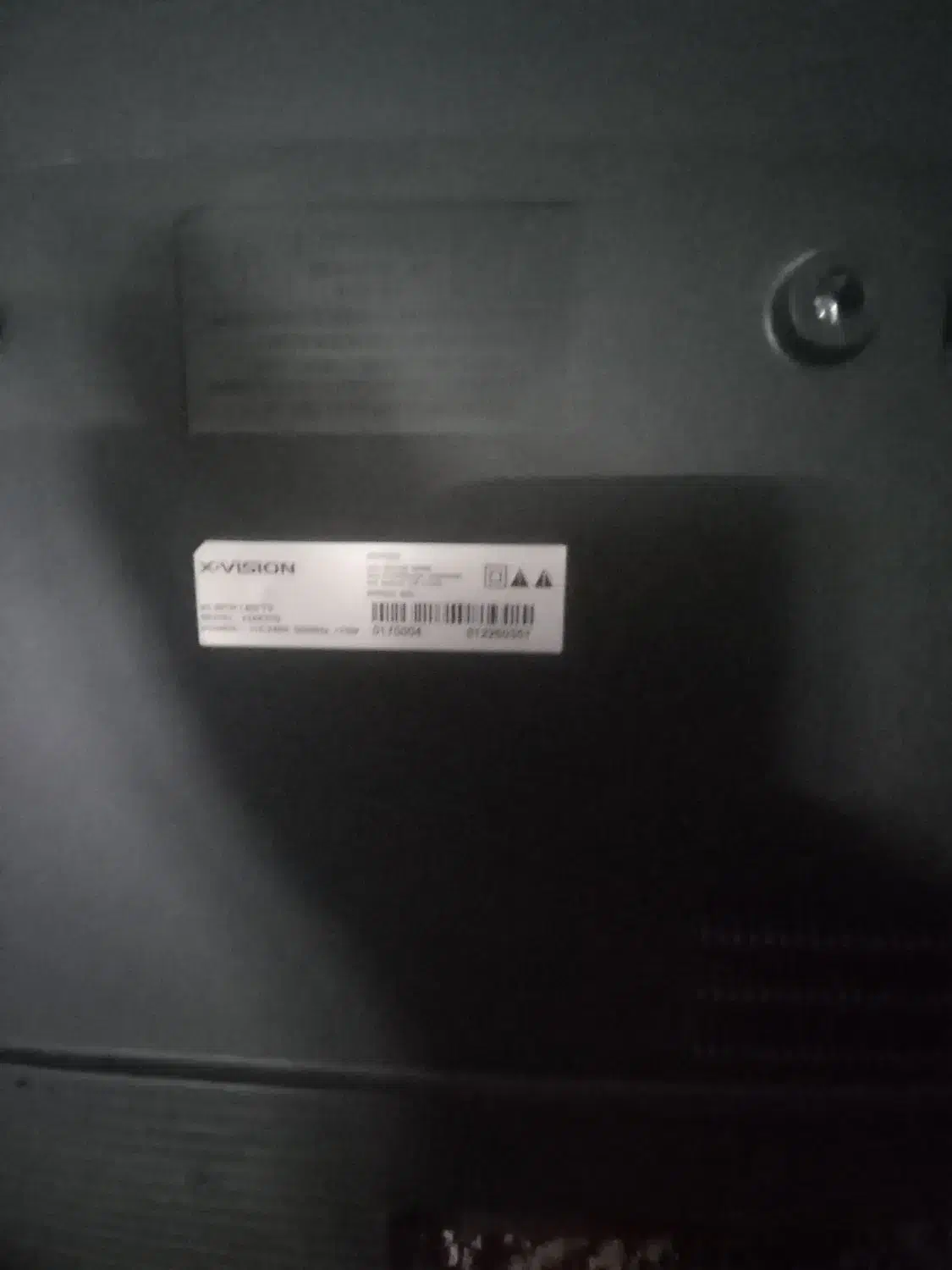 ال ای دی  صفحه  شکسته ایکس ویژن ۴۳ اینچ|تلویزیون و پروژکتور|مشهد, انصار|دیوار