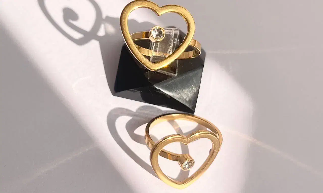 انگشتر استیل رنگ ثابت|بدلیجات|یزد, |دیوار