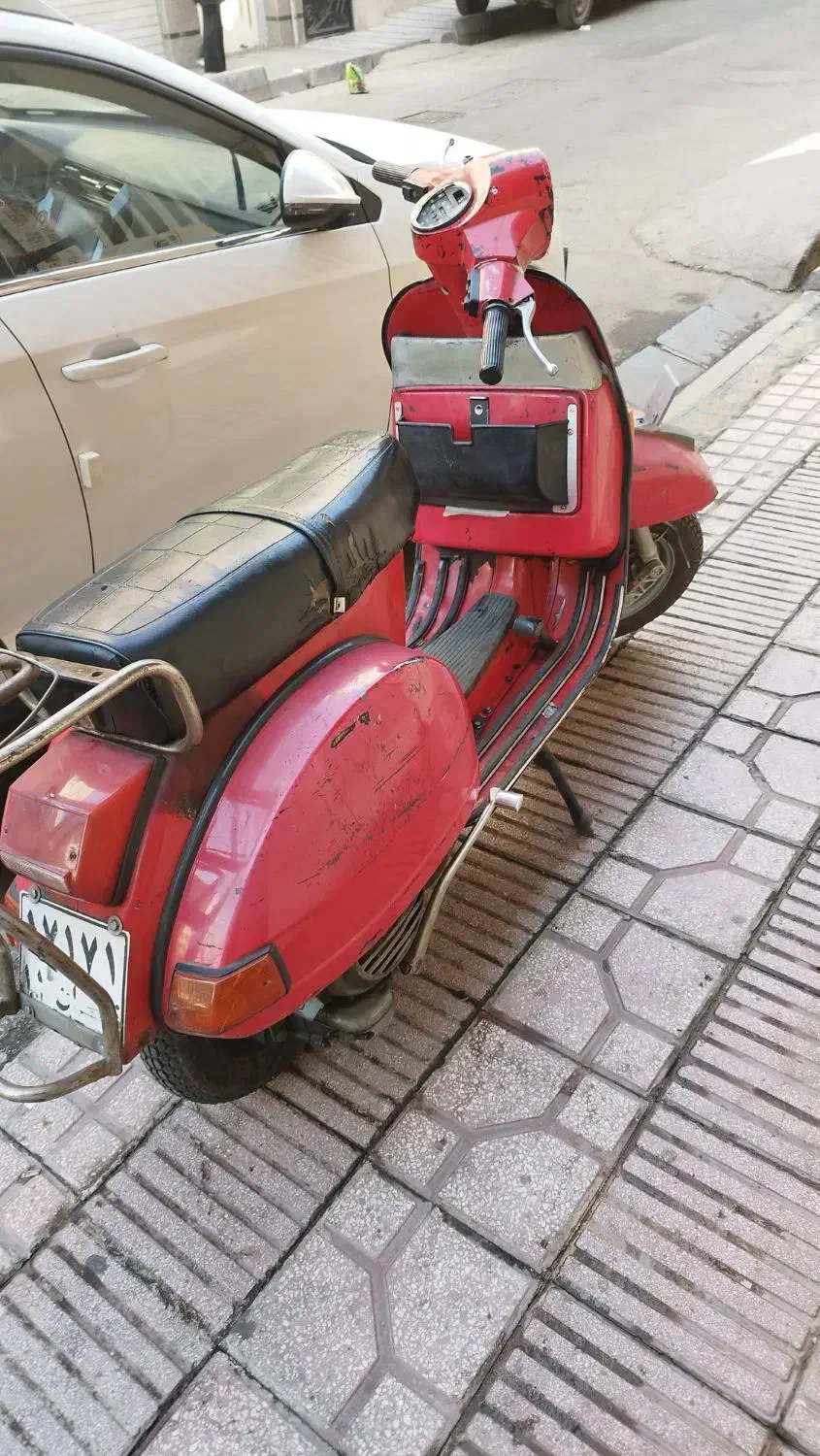 وسپا px125عتیقه و کلکسیونی|موتورسیکلت|تهران, یاخجی آباد|دیوار