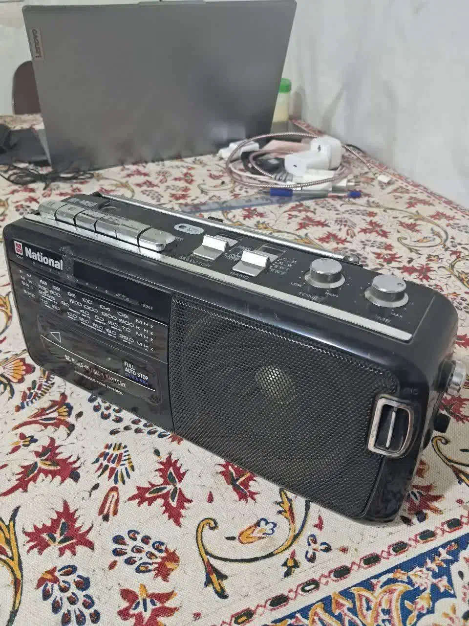 رادیو ضبط ناسیونال|سیستم صوتی خانگی|قم, باغ اشرافی|دیوار