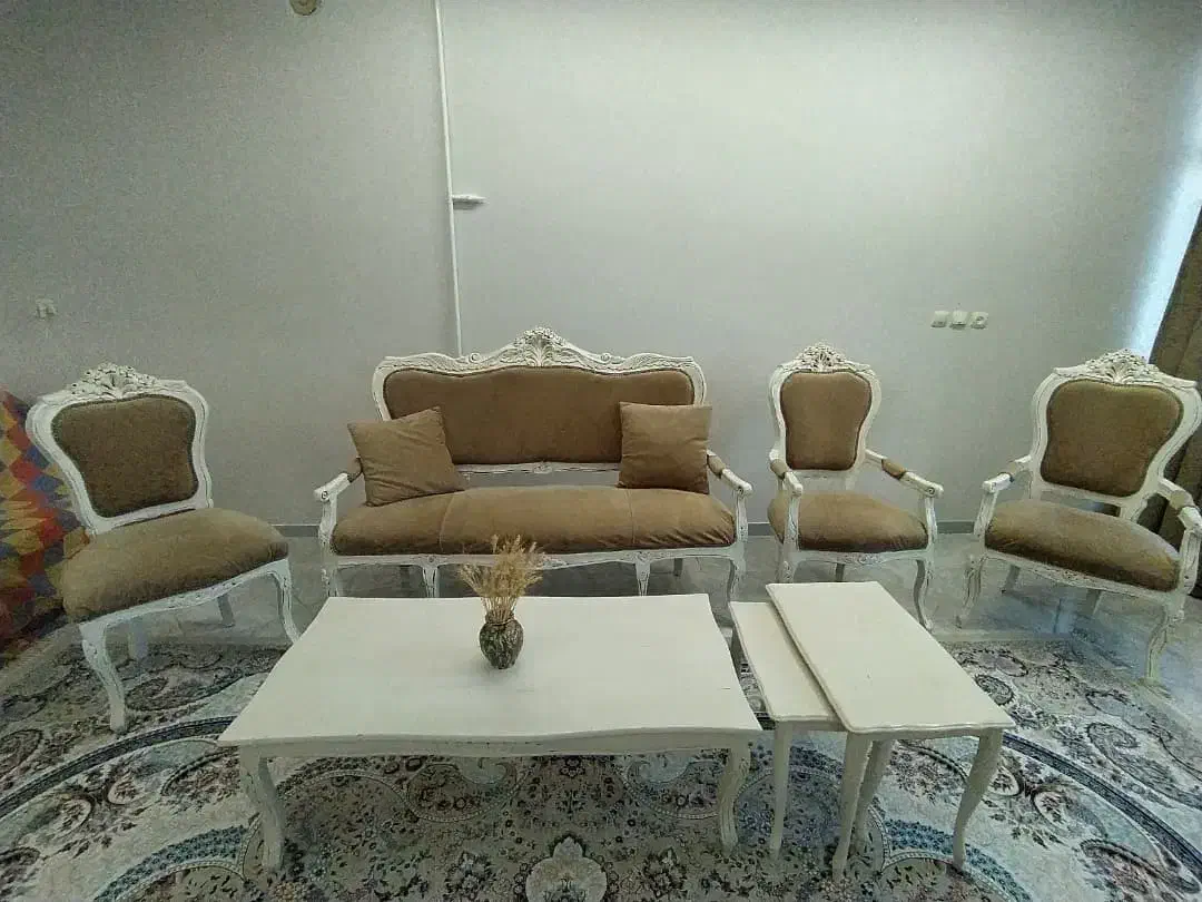مبل ۹ نفره در حد نو|مبلمان خانگی و میز عسلی|شاهین‌شهر, بنیاد ازدواج|دیوار