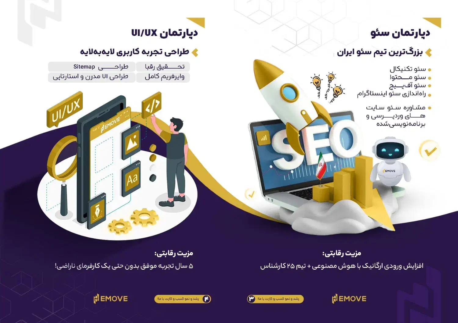 طراحی سایت/برنامه نویسی/سئو/دانشگاه تهران و شریف|خدمات رایانه‌ای و موبایل|تهران, جمال‌زاده|دیوار