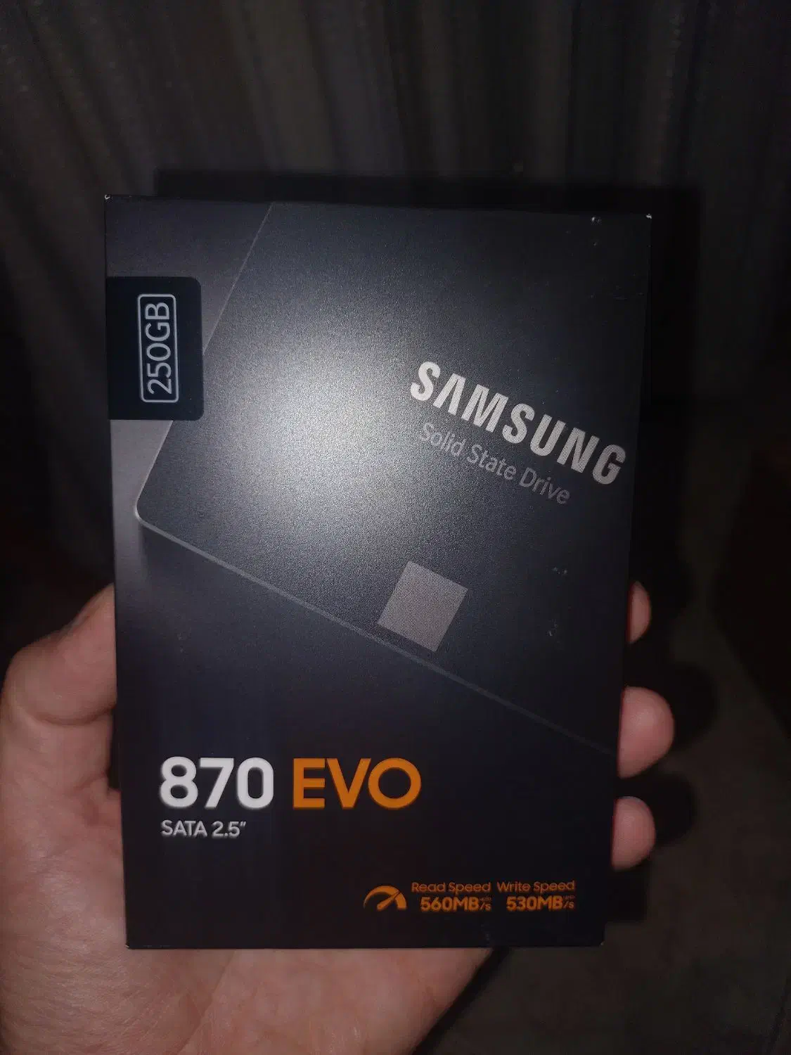 حافظه SSD سامسونگ مدل EVO 870 ظرفیت 256 گیگابایت|قطعات و لوازم جانبی رایانه|کرج, شهرک بنفشه|دیوار