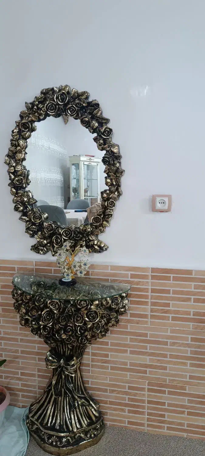 آینه کنسول|بوفه، ویترین، کنسول|شوش, |دیوار