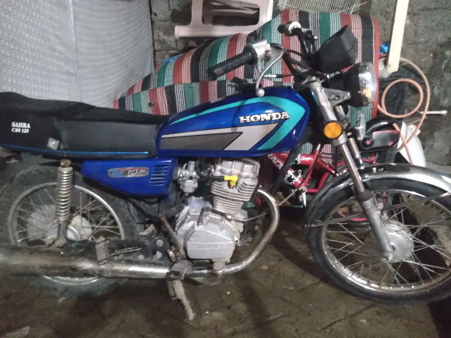 موتور ۱۲۵ مزایده|موتورسیکلت|فاضل آباد, |دیوار