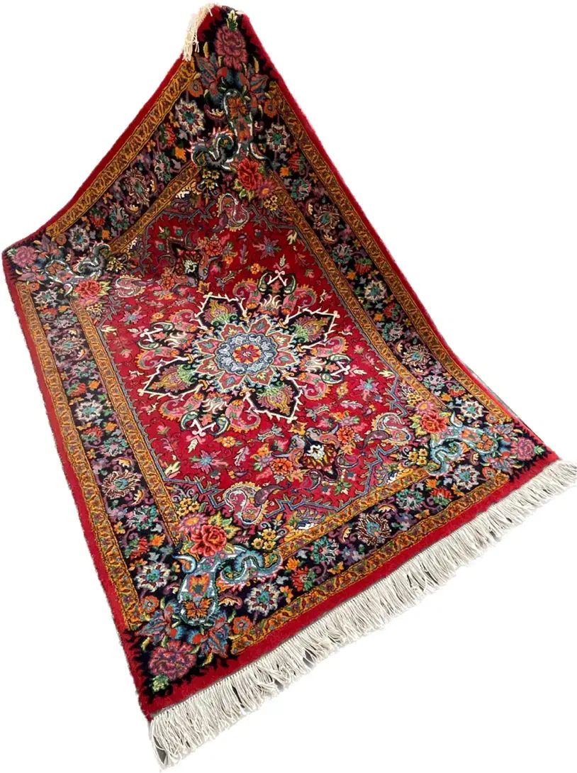 فرش دستبافت تک ۶متری نقشه سالاری تبریز|فرش|شهریار, شهریار|دیوار