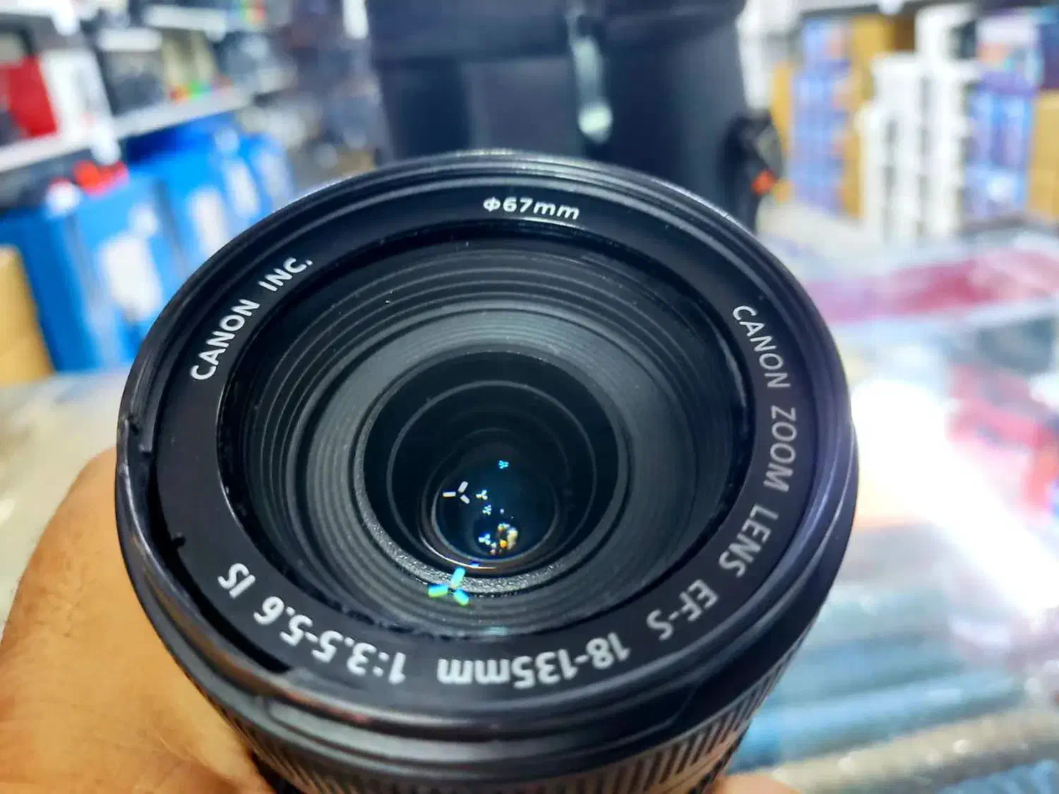 لنز کنان 18*135|دوربین عکاسی و فیلم‌برداری|قم, دورشهر|دیوار