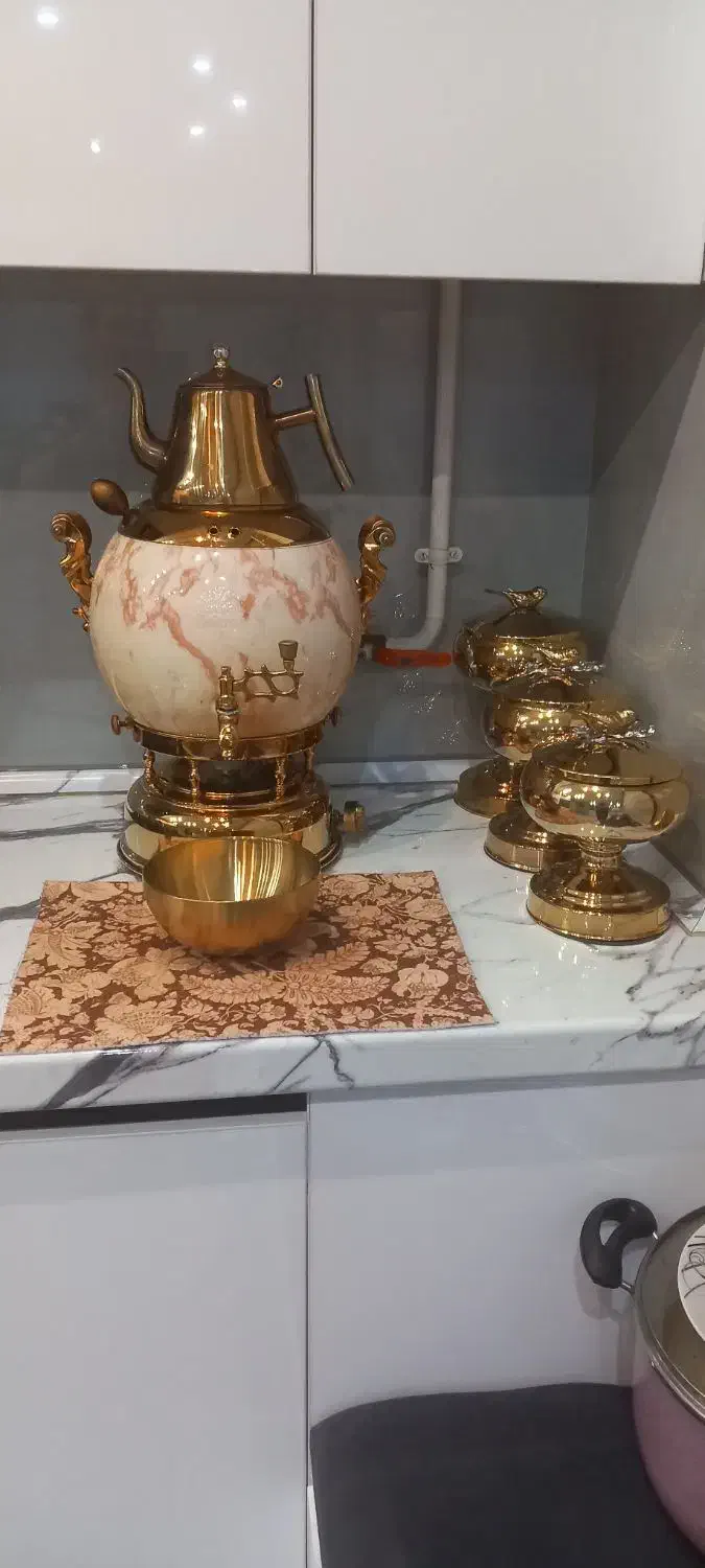 سماور|قوری، کتری، قهوه‌ساز دستی|همدان, |دیوار