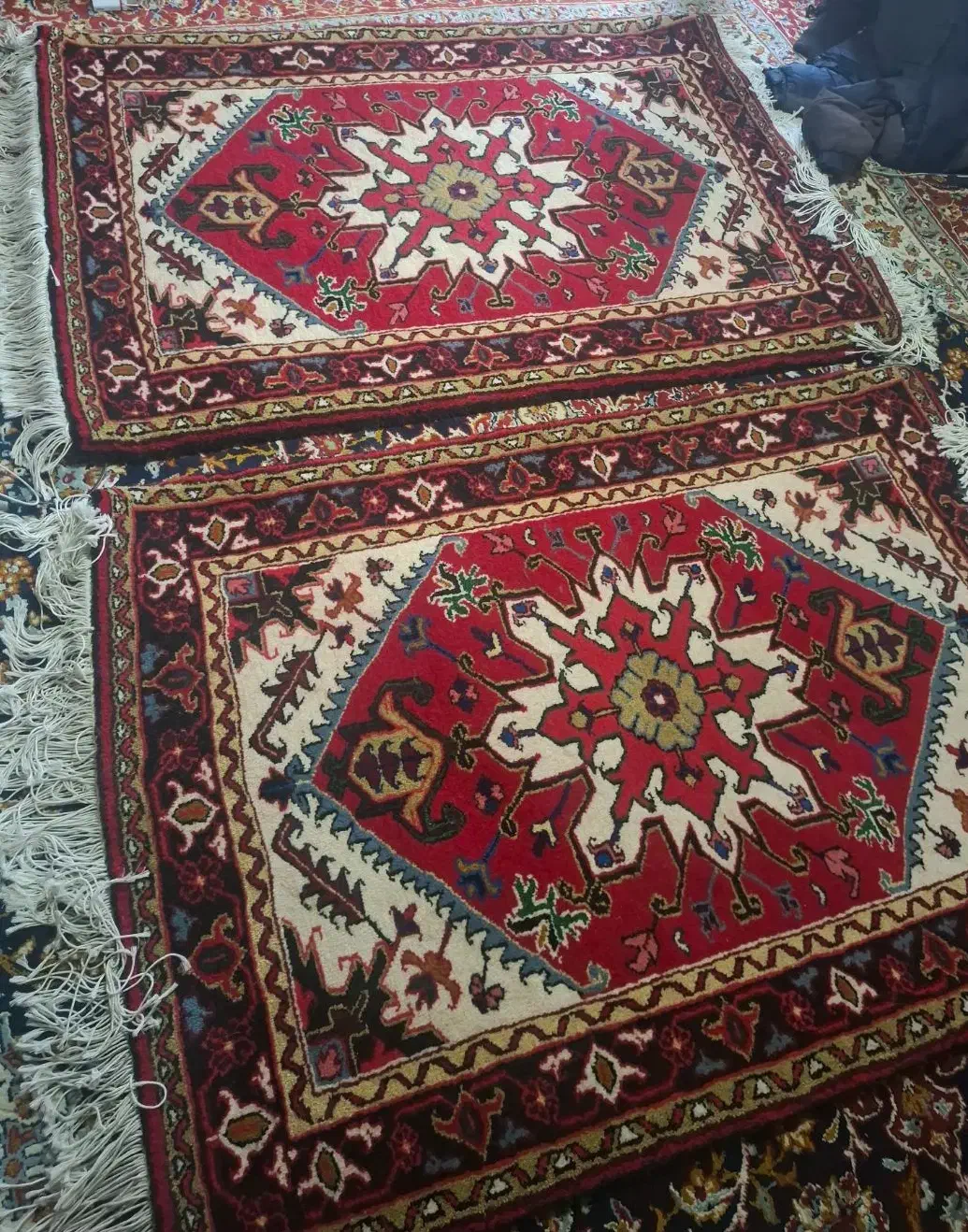 فرش هریس کناره تاجری نقشه زرین|فرش|کرج, شاهینویلا|دیوار