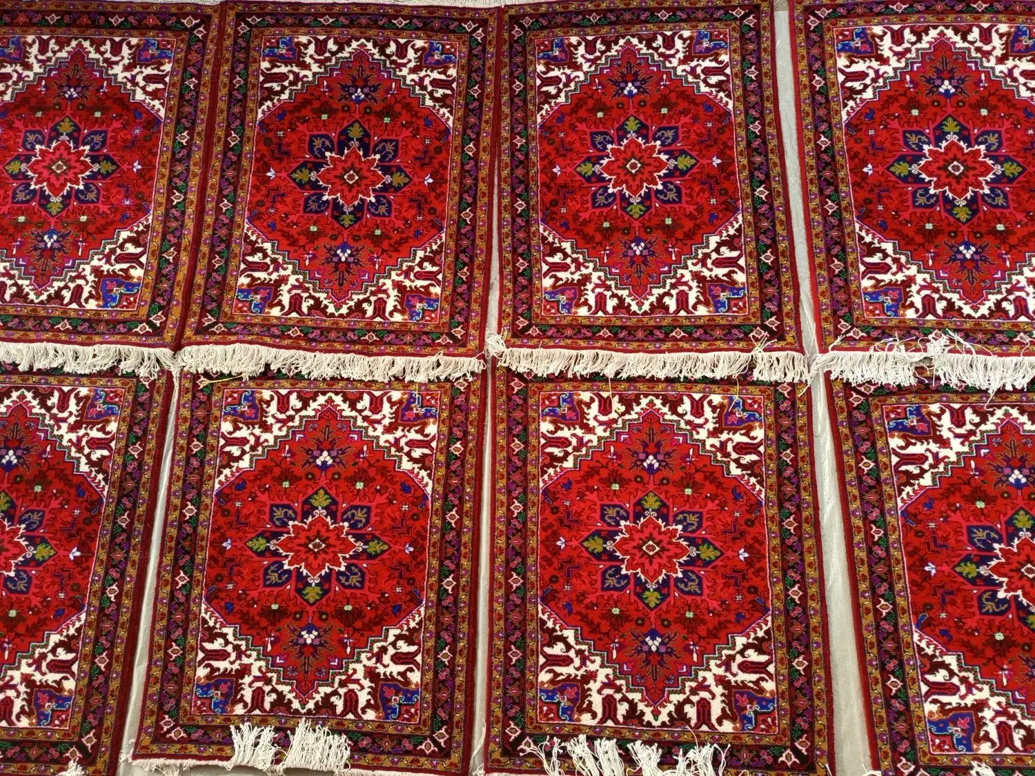 قالیچه 8 تخته فرش 1نیم در 2|فرش|خواجه, |دیوار