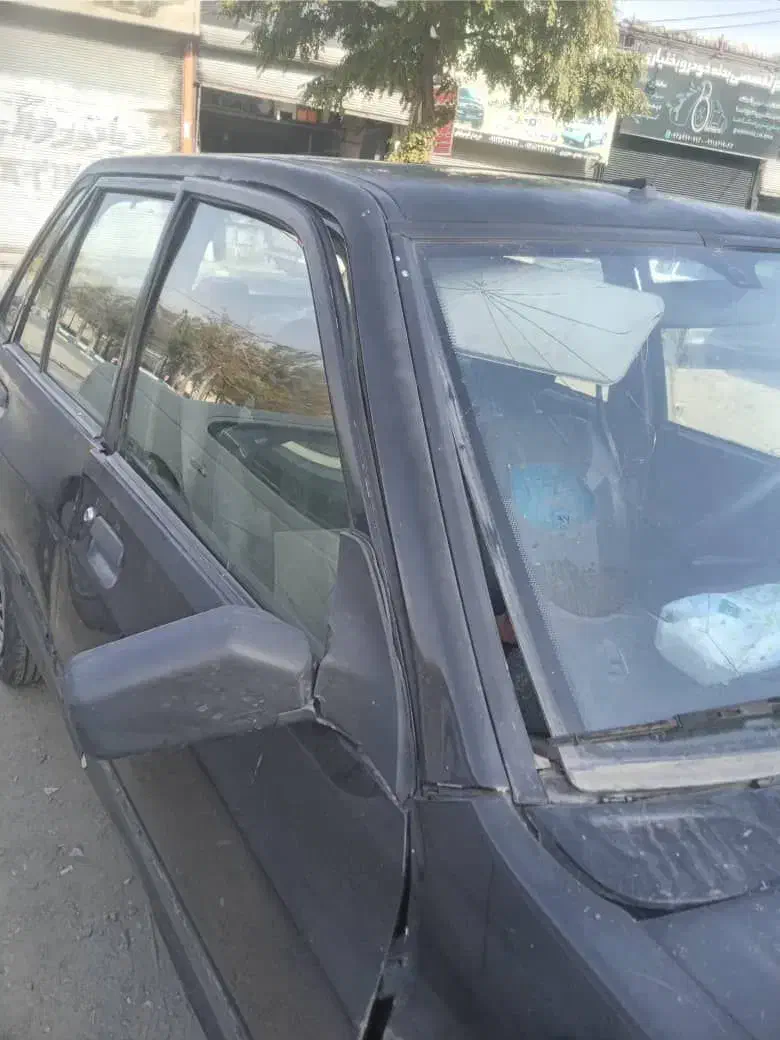 ۱۳۲ ساده مدل ۸۷ ، تصادفی|خودرو سواری و وانت|محمدیه-قزوین, |دیوار