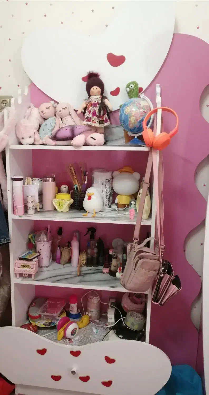 سرویس‌ خواب دخترانه نوجوان|تخت و سرویس خواب|استهبان, |دیوار