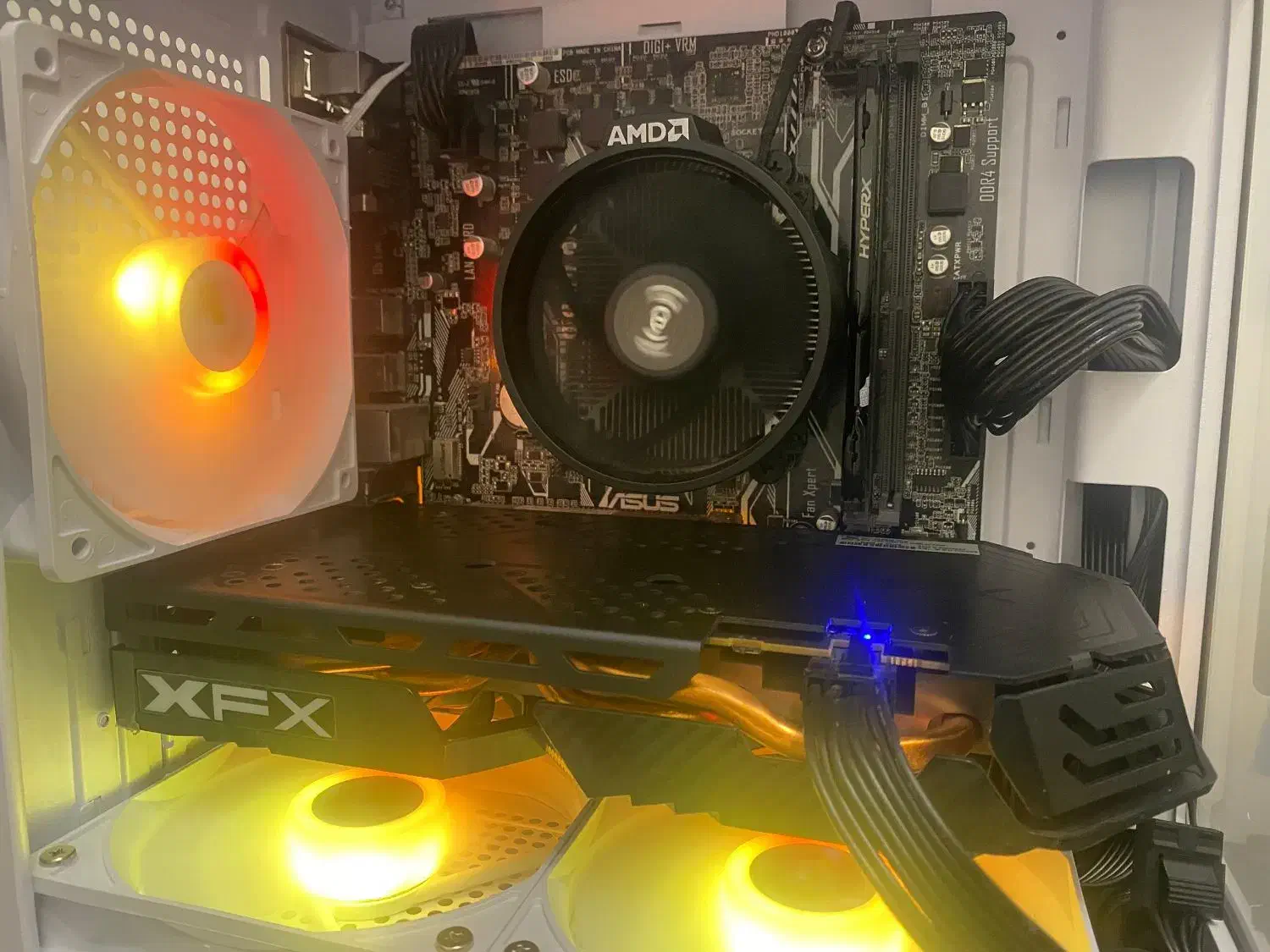 کیس کامپیوتر بازی و طراحی رایزن Ryzen RX 580|رایانه رومیزی|تهران, صادقیه|دیوار